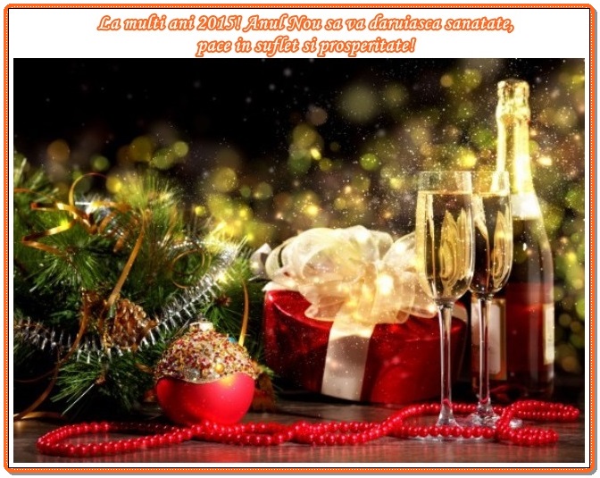 Felicitari de Revelion si Anul Nou 2015