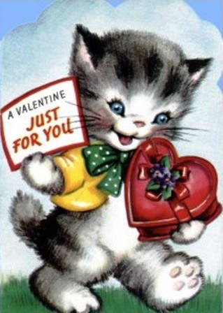 Felicitari si imagini de Valentines day cu pisici